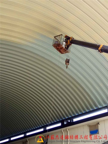 揚州市邗江區公道糧庫倉間罩棚工程